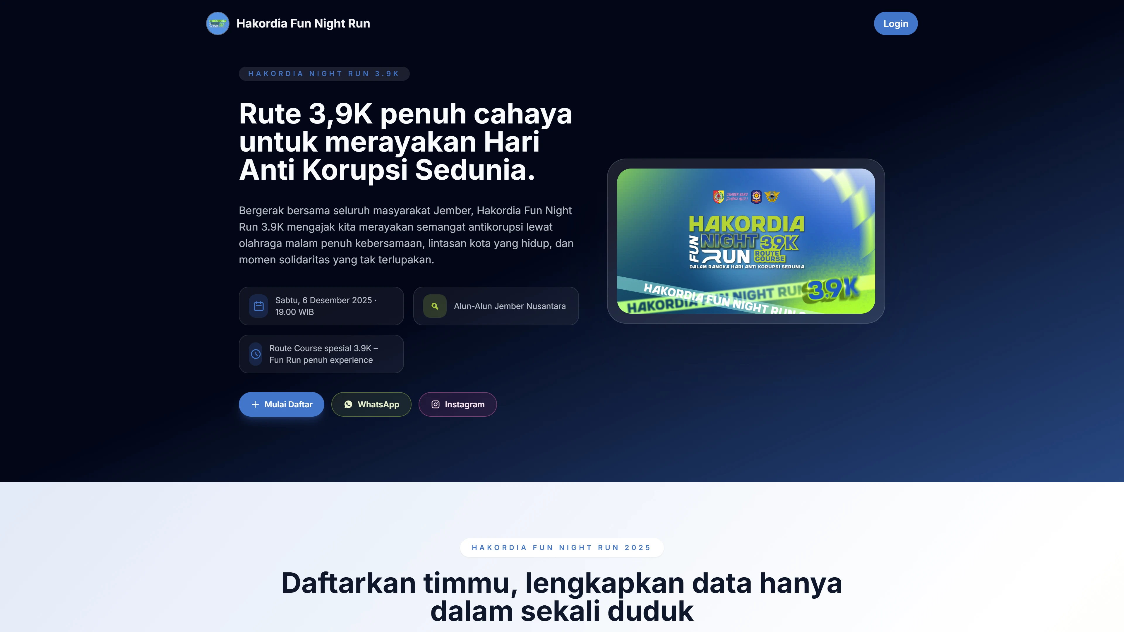 Hakordia Fun Night Run